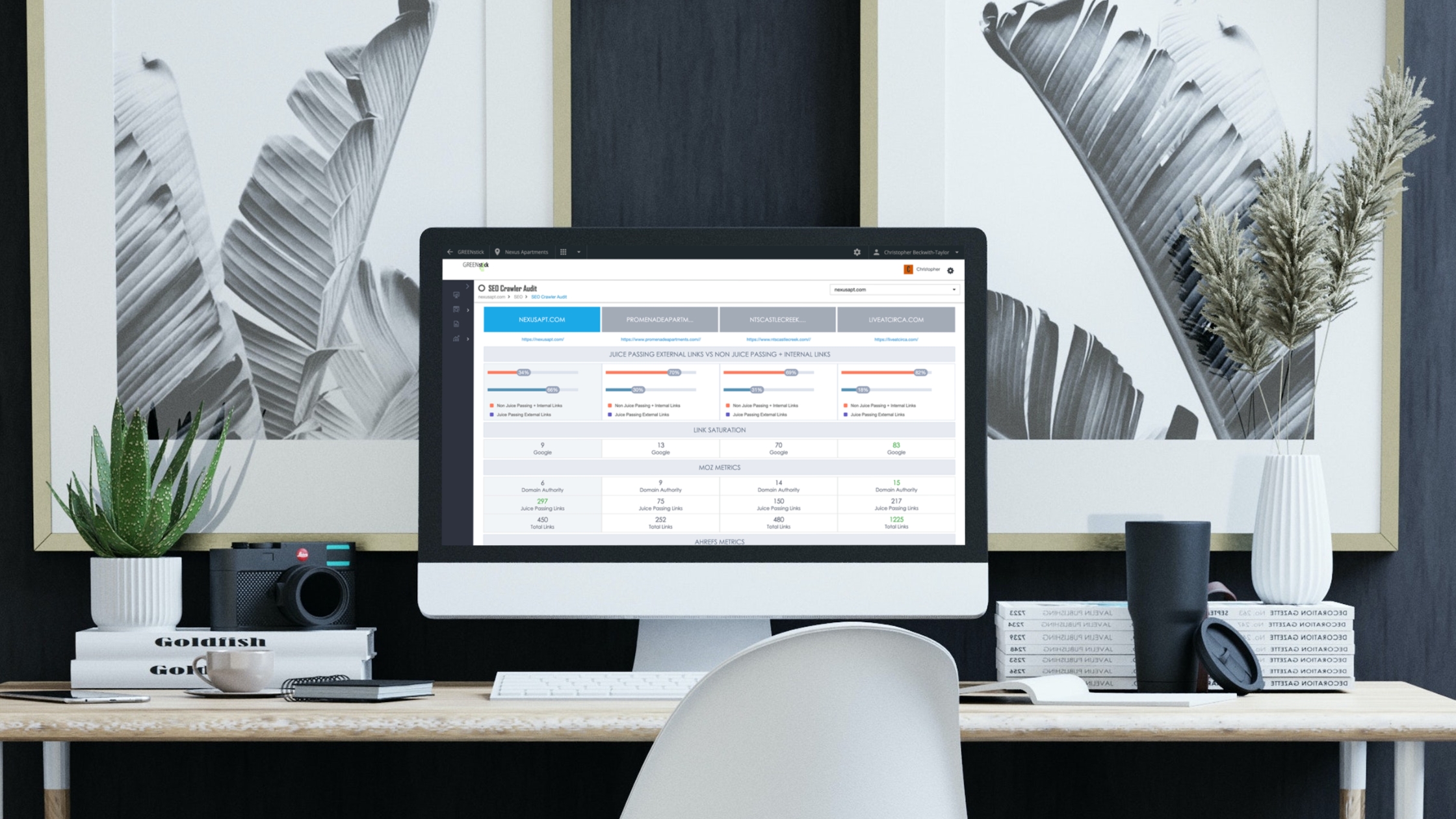 The GREENstick Business Platform provides you with recommendations on how you can improve your website. The GREENstick Business Platform provides you with recommendations on how you can improve your website.